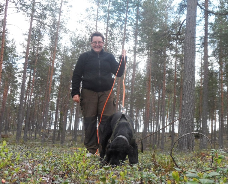 Och vi kan träna utomhus.