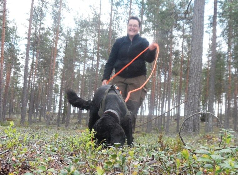 Loella Cederstrand och Santos.