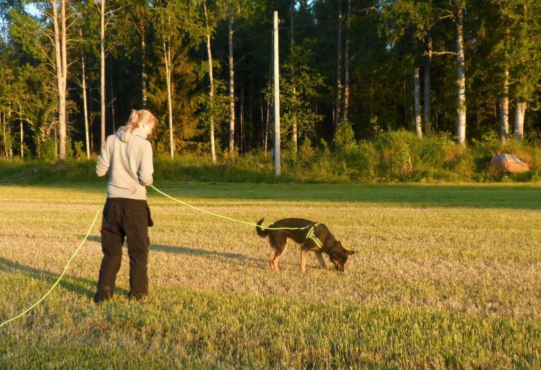 Leah och Sara har just fyndat en apport.