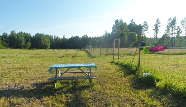 RackArenan har bord och bänkar – ta med fika vetja!