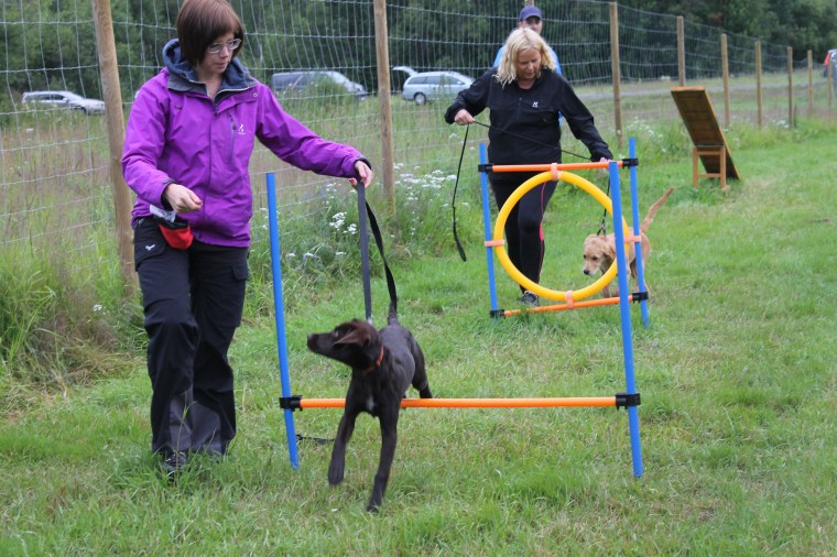 Här tränar vi hopp.