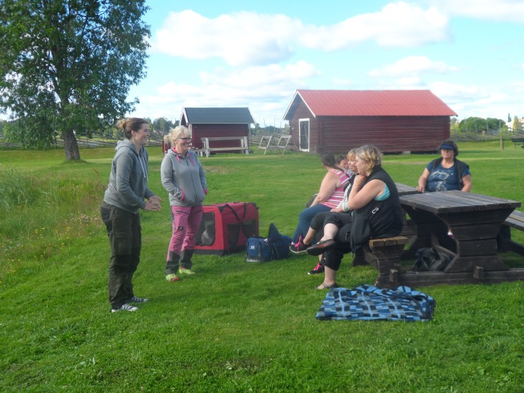 Härlig samvaro med alla deltagare.