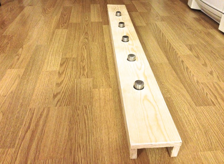 Min hemmagjorda urvalsbana. För att vara gjord av mig, som stundtals varit väldigt lik arga snickaren, så är den riktigt fin.